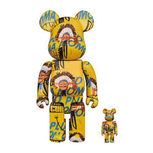 BE@RBRICK - Andy Warhol x Basquiat #3