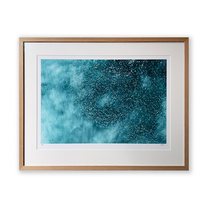 Art gallery: Petra Leary - Ocean Spirals (Framed)