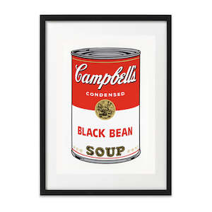 Andy Warhol - Campbells Soup Can | Black Bean