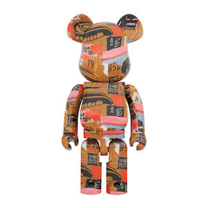 BE@RBRICK - Andy Warhol x Basquiat #2 1000%