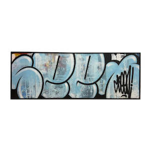 SEEN - Blue Bubble Tag (Large)