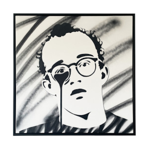 Pure Evil - Keith Harings Nightmare Monochromatic Sunrise | Monochrome