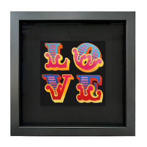 Art gallery: Ben Eine - Love Lenticular