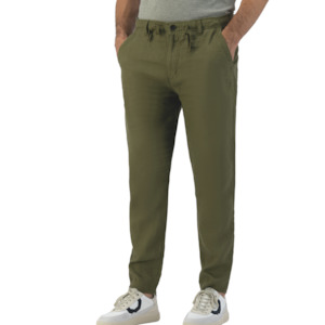 Detrezzed Beach Pants Loose Tapered Linen