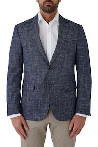 Hawthorn Jacket Blue Wool/Cotton/Linen