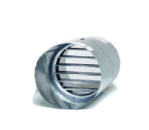 Electric fittings dealing: Intumescent fire damper