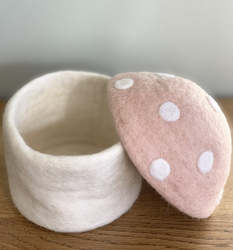 Womenswear: Felt Trinket Box (Colour Options)