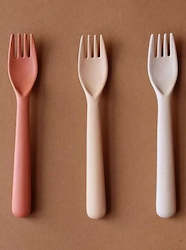 Cink Kids Forks - Set of 3 Fog/Rye/Brick