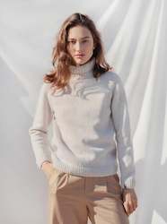 Womenswear: Soft Merino Turtle Neck Sweater Collete