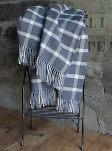 Womenswear: Wool Blanket Small Check/Twill (Other Colour Options)