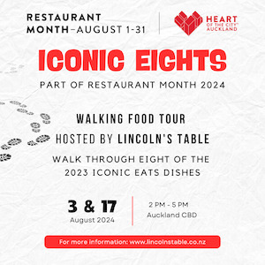 HOTC Iconic Eights: Walking Food Tour