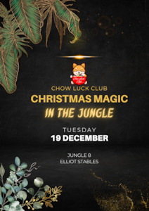 Event, recreational or promotional, management: CLC Christmas in the Jungle