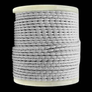 Haberdashery: Sullivans Weighted Hem Cord, White- 50g/m