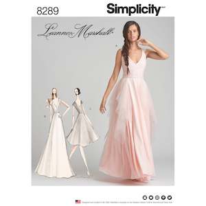 Simplicity Pattern 8289 Women's Special Occasion Dresses