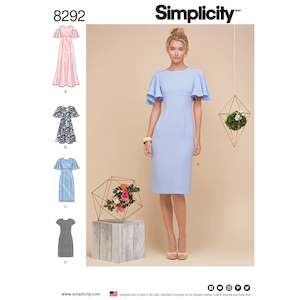 Simplicity Pattern 8292 Women's Dresses