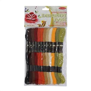 Sullivans Embroidery Floss, Autumn- 8m