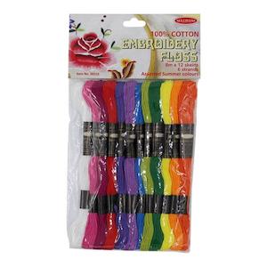 Sullivans Embroidery Floss, Summer- 8m