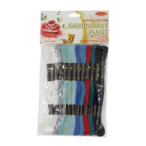 Sullivans Embroidery Floss, Winter- 8m