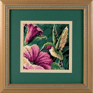 Haberdashery: Dimensions Kit, Hummingbird Drama- 5x5in