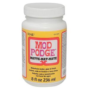 Haberdashery: Mod Podge, Matte Finish- 236ml