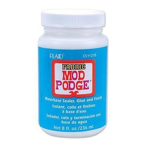 Haberdashery: Mod Podge, Fabric- 8oz