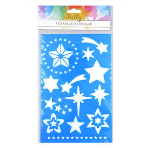 Haberdashery: Sully Flexible Stencil, Stars