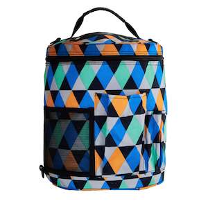 Knitting Storage Bag, Geometric- 28x28x33cm