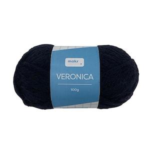 Haberdashery: Makr Veronica Crochet & Knitting Yarn, 100g Acrylic Yarn