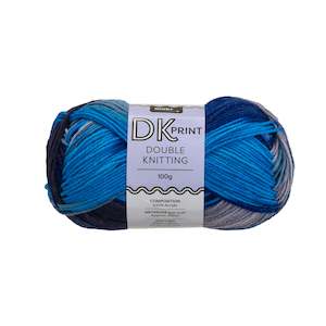 Haberdashery: Makr Dk Print Crochet & Knitting Yarn, 100g