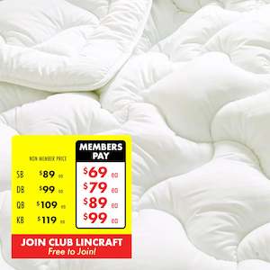 Microfibre Quilt - Lincraft