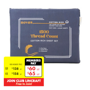 Novus 1500TC Sheet Set- Linen