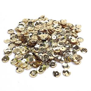 Arbee Sequins, Gold Cup- 8mm