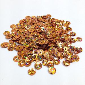 Haberdashery: Arbee Sequins, Laser Bronze Cup- 6mm