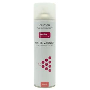 Makr Varnish Aerosol Spray, Matte- 400g