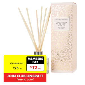 Mayfair & Bond Reed Diffuser, Magnolia Grove- 80ml