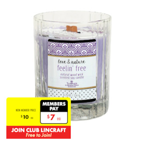 Love & Nature Candle, Feelin' Free- 234g