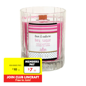 Love & Nature Candle, Hey Sugar- 234g