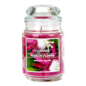 True Living Jar Candle, Passion Flower- 510g