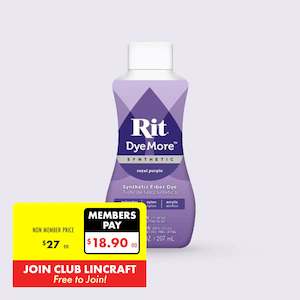 Rit DyeMore Synthetic Dye, 207ml