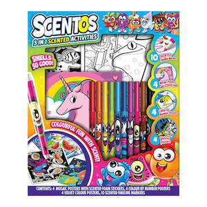 Scentos Scented 3 in 1 Activities Set