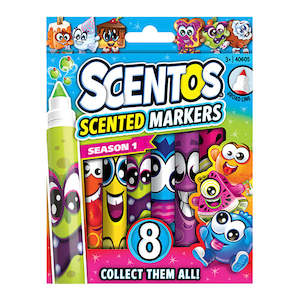 Scentos Scented Classic Markers- 8pk