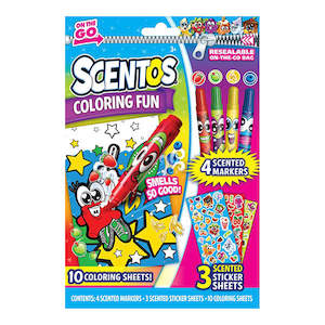 Haberdashery: Scentos Scented On-the-Go Colouring Fun