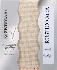 Zweigart Pre-Cut Aida Cloth 14ct, Rustico