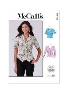 Haberdashery: McCall's Pattern M8451 Misses' Top/Vest