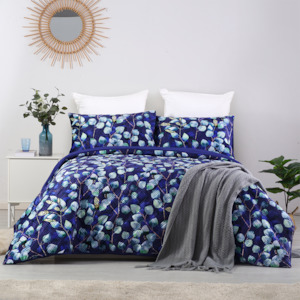 Dreamaker Digital Printing Pinsonic Quilted Quilt Cover Set, Pagan