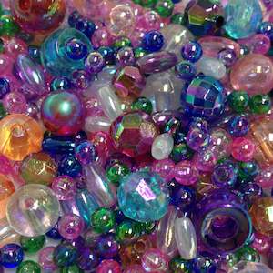 Haberdashery: Arbee Fun Beads, Assorted Mix- 20g