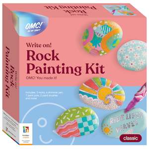 Haberdashery: OMC! Write On! Rock Painting Kit