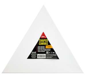 Makr Shaped Canvas, Triangle Shape