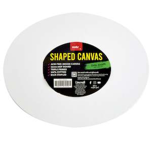 Makr Shaped Canvas, Oval Shape