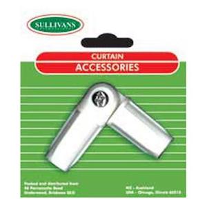 Haberdashery: Sullivans Elbow Joint, 42mm White- 1pc